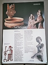 Particolare di tabellone didattico al museo di Manfredonia