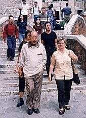 Loris Zambon e Michela Guerra a Venezia anno 1996